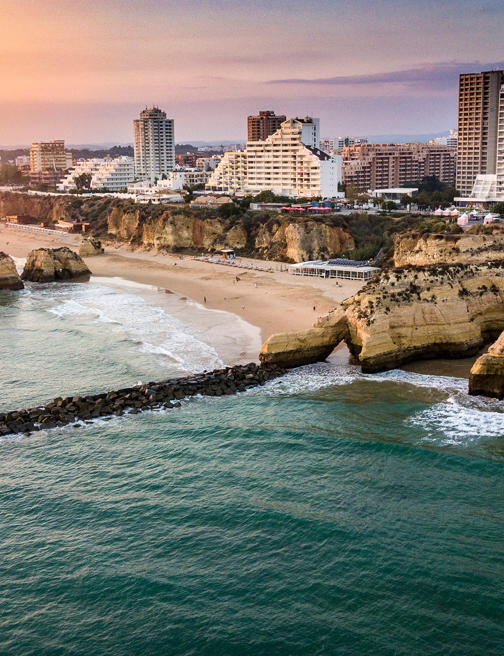 strand praia de rocha